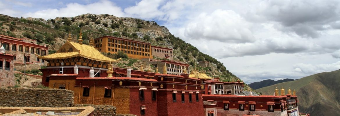 Ganden Monastery, Lhasa, Tibet, China