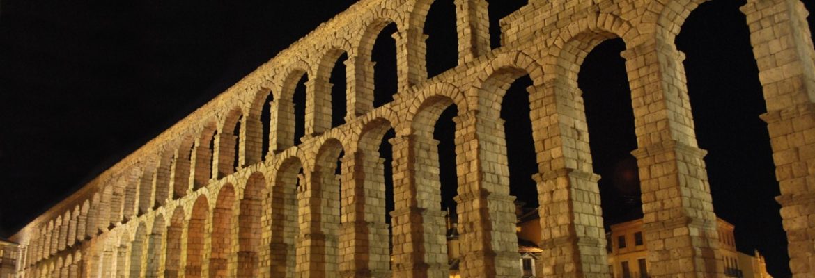 Aqueduct of Segovia, Segovia, Spain