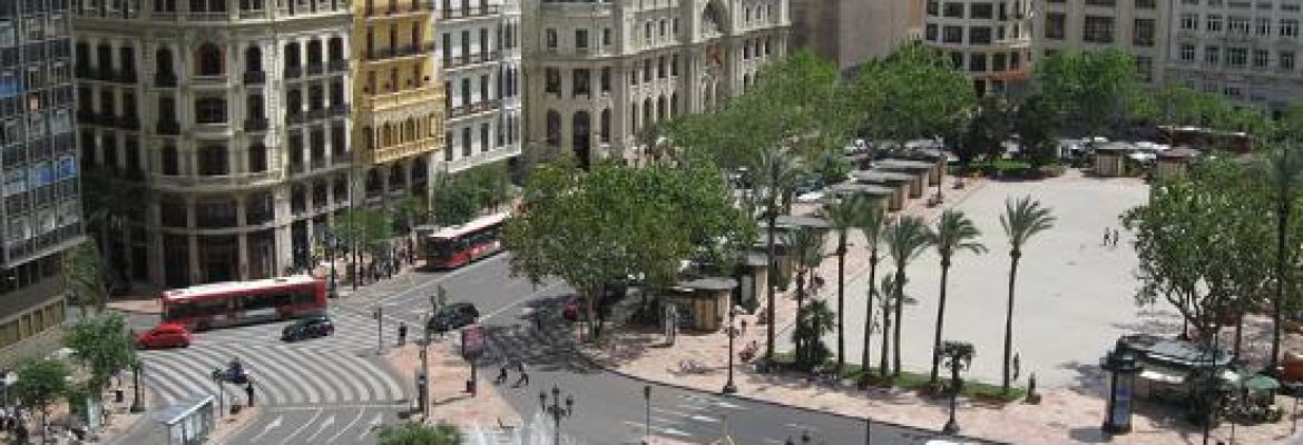 Plaza Ayuntamiento, Valencia, Spain