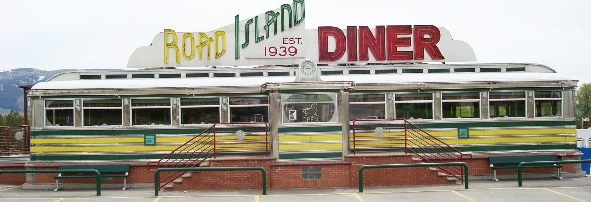 Road Island Diner, Oakley, Utah, USA