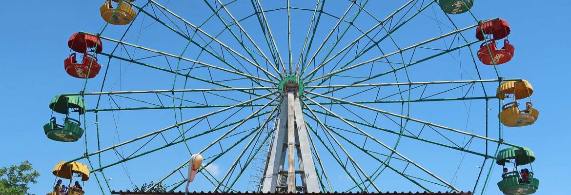 Ferris wheels, Yerevan, Armenia