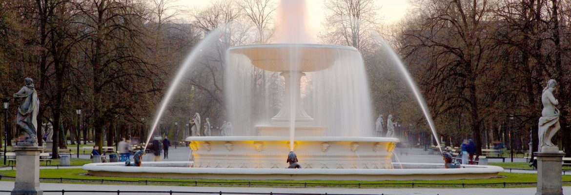 Saxon Gardens, Warsaw, Masovian Voivodeship, Poland