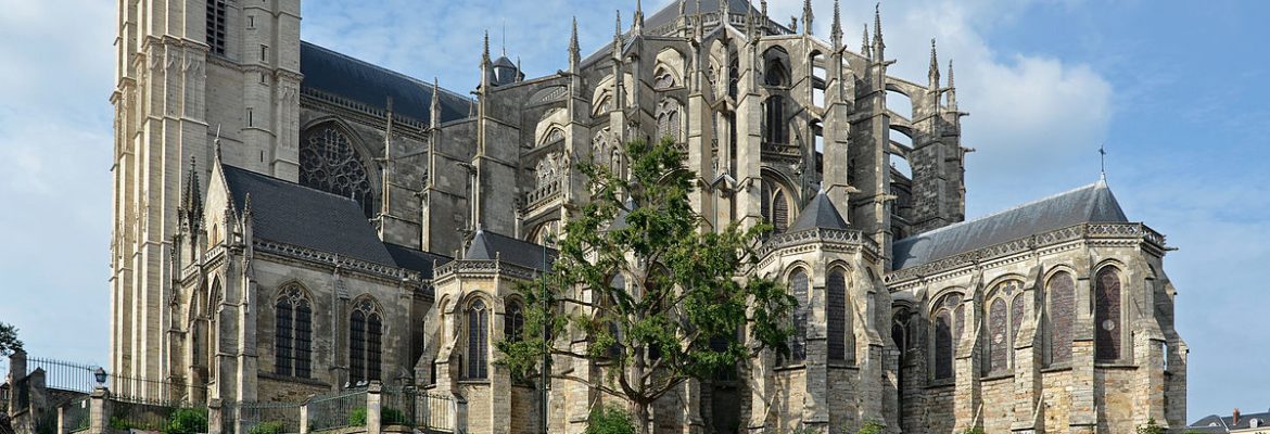 Cathedral of St. Julian of Le Mans, Pays de la Loire, France