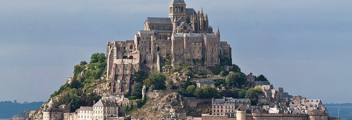 Mont Saint-Michel Abbey, Le Mont-Saint-Michel, Normandy, France