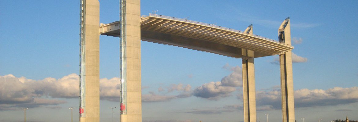 Jacques Chaban-Delmas Bridge, Bordeaux, Aquitaine, France