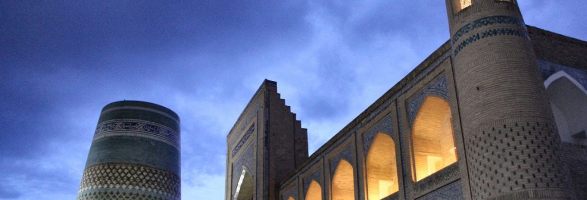 Mohammed Amin Khan Madrassah,  Jiva, Uzbekistán