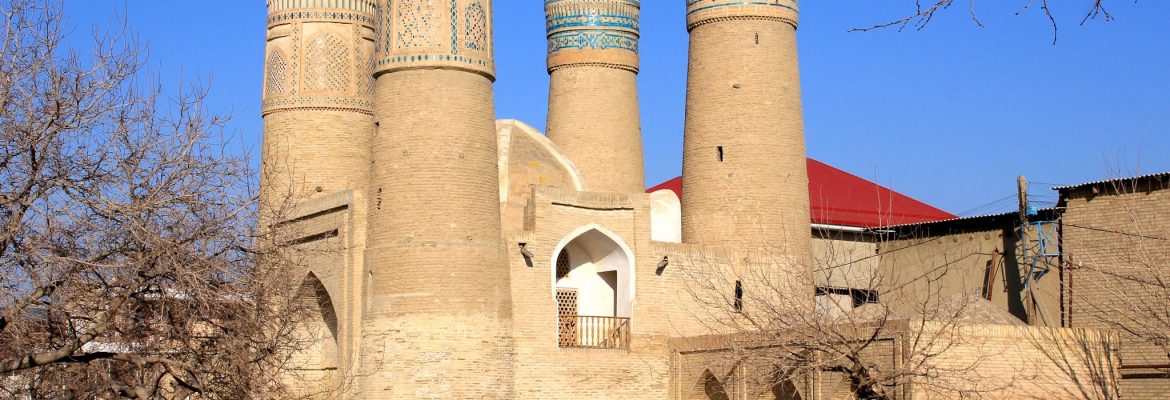 Chor Minor Madrassah, Bujará, Uzbekistán