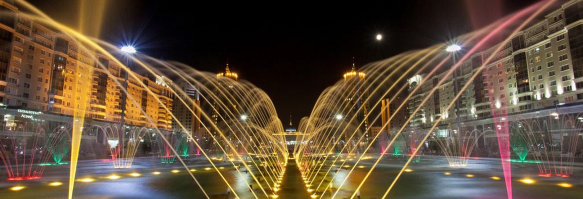 Singing Fountain, Astana, Kazakhstan