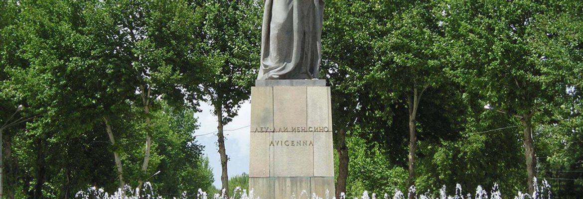 Statue of Avicenna, Dushanbe, Tajikistan