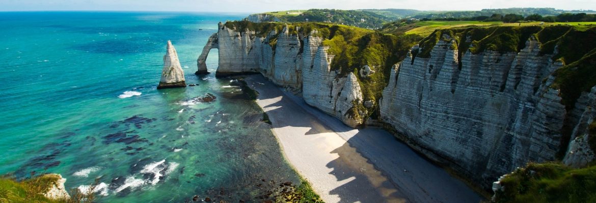 The Cliffs at Etretat, Étretat, Normandy, France