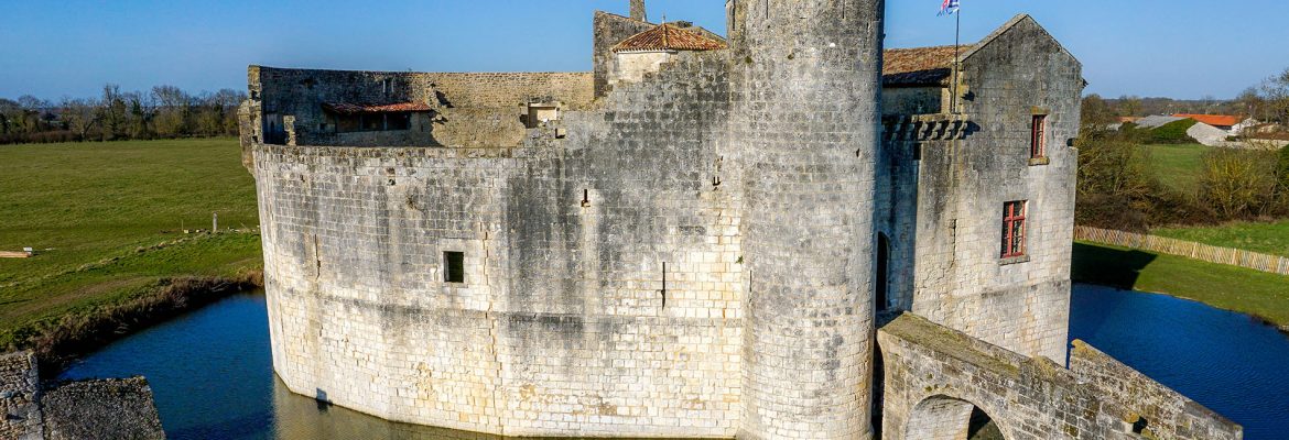 Castle of Saint Jean d’Angle, Poitou-Charentes, France