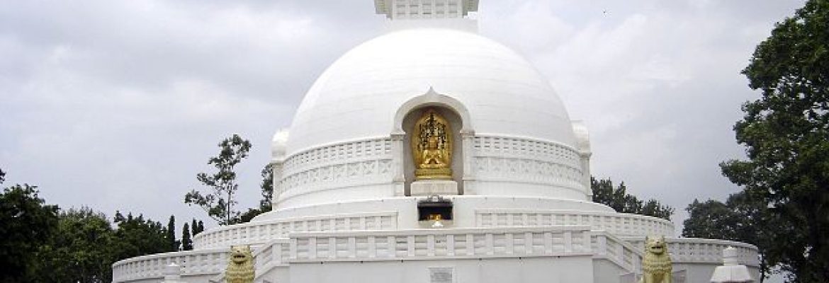 Vishwa Shanti Stupa, Daijokyo Buddist Temple, Bihar, India