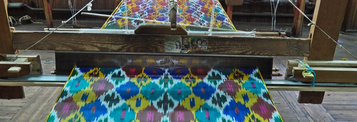 Yodgorlik Silk Factory, Margilan, Uzbekistán