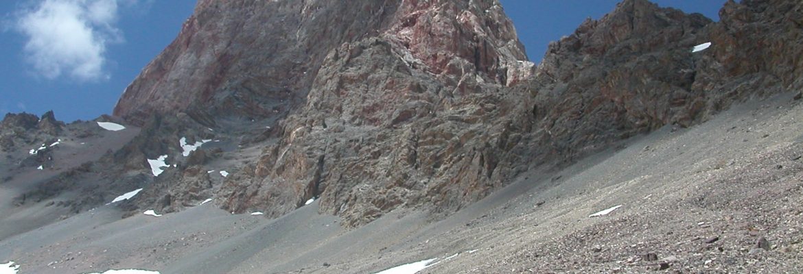 Gora Chimtarga Mountain Range, Tajikistan
