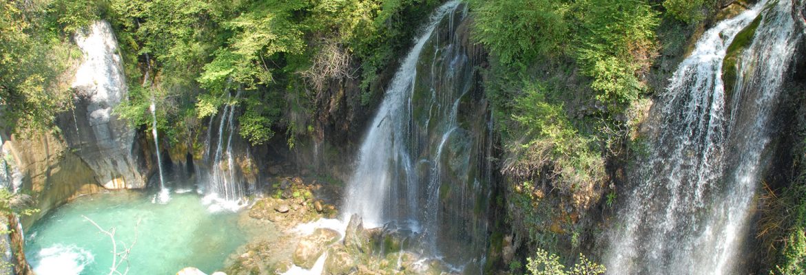 Waterfalls of Saut du Loup, France