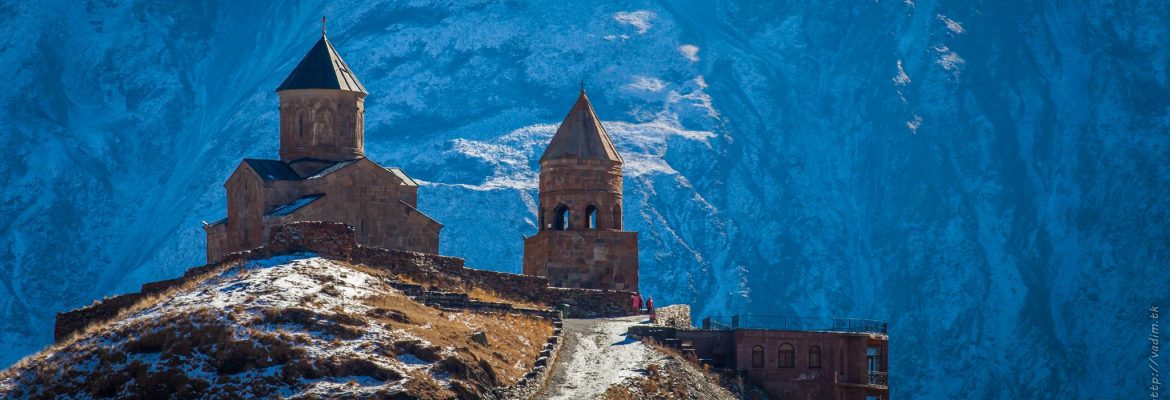 Gergeti Trinity Church, Oni, Georgia