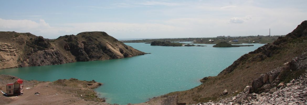 Kapchagay Reservoir, Kazakhstan
