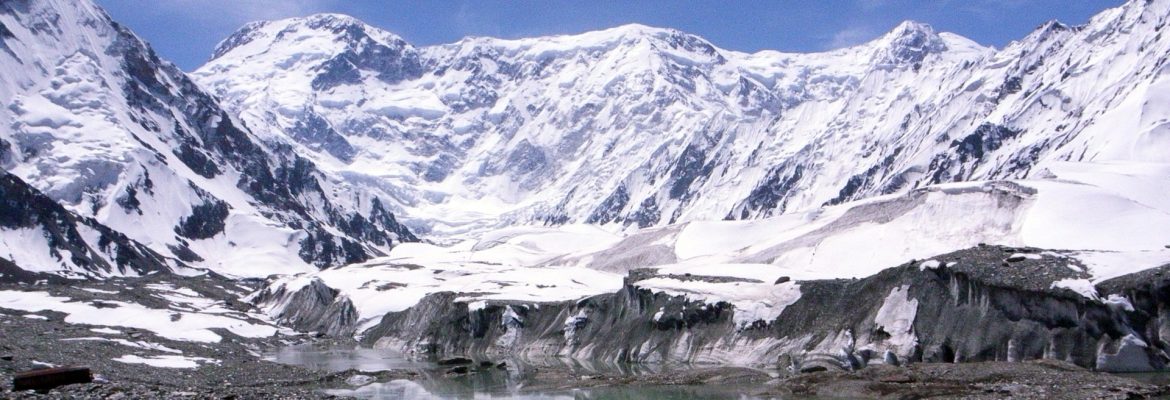 Engilchek Glacier, Kyrgyzstan