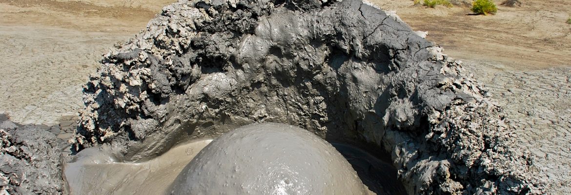 Mud Volcano, Baku, Azerbaijan