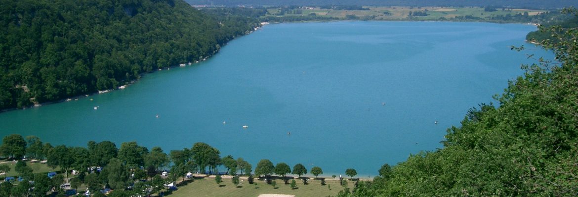 Lake Chalain, Fontenu, Franche-Comte, France