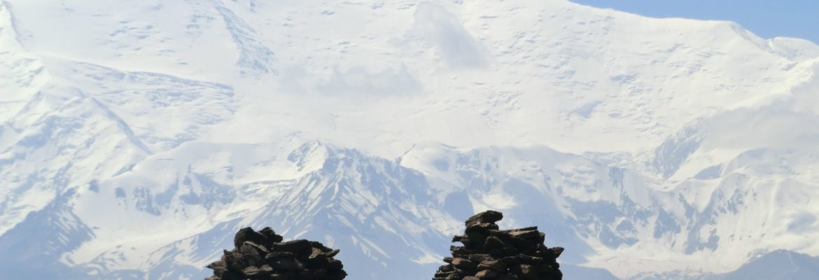 Lenin Peak Mountain Range, Tajikistan