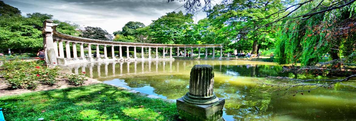 Monceau Park, Paris, Ile-de-France, France