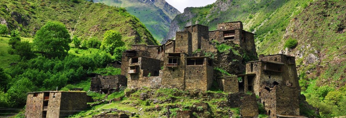 Shatili Castle, Khevsureti, Georgia
