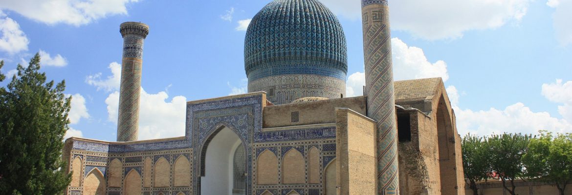 Mausoleum Gur-e Amir, Samarkand, Uzbekistan
