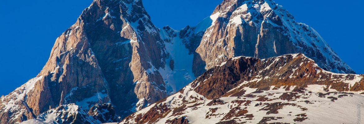Ushba Mountain Peak, Georgia
