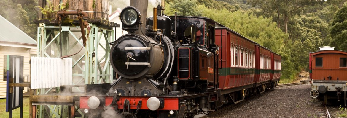 West Coast Wilderness Railway, Queenstown, Tasmania, Australia