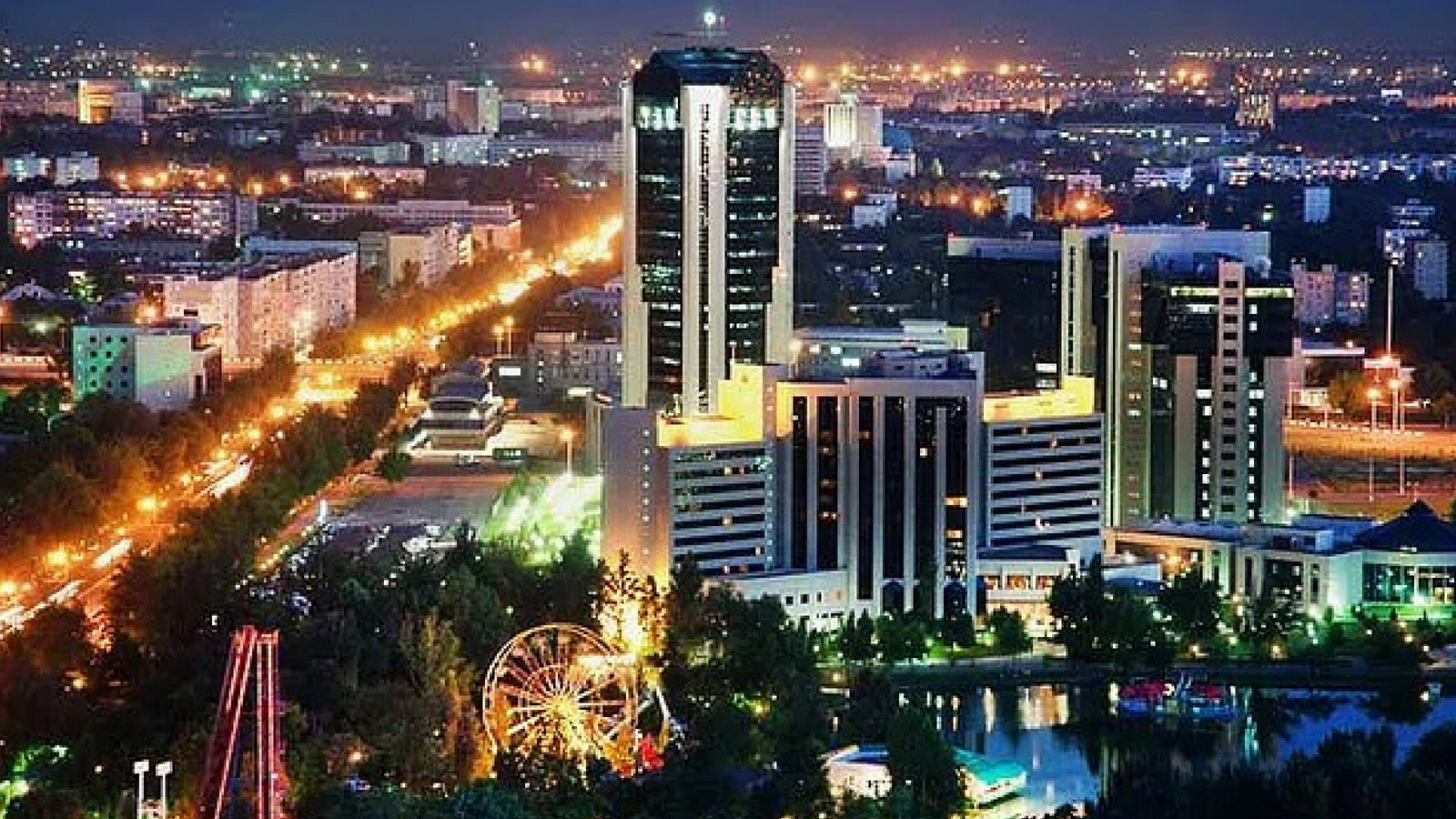Ташкент вечером