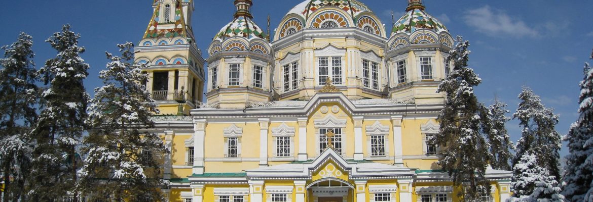 Catedral de la Ascensión, Almaty, Kazajistán