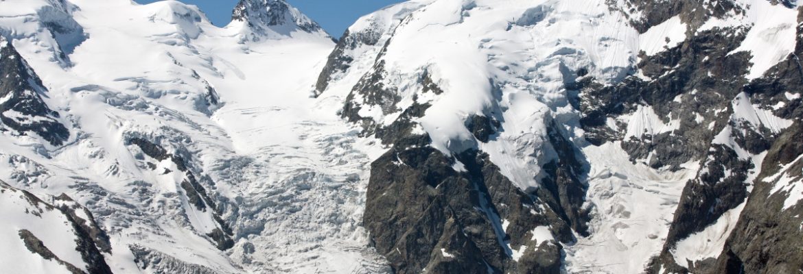 Morteratsch Glacier, Pontresina, Switzerland