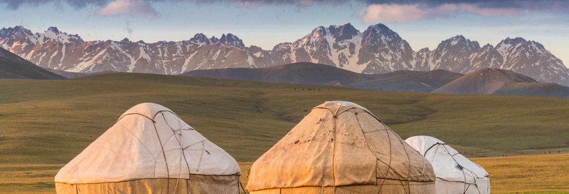 Yurt Camp, Song Kol Lake, Kyrgyzstan