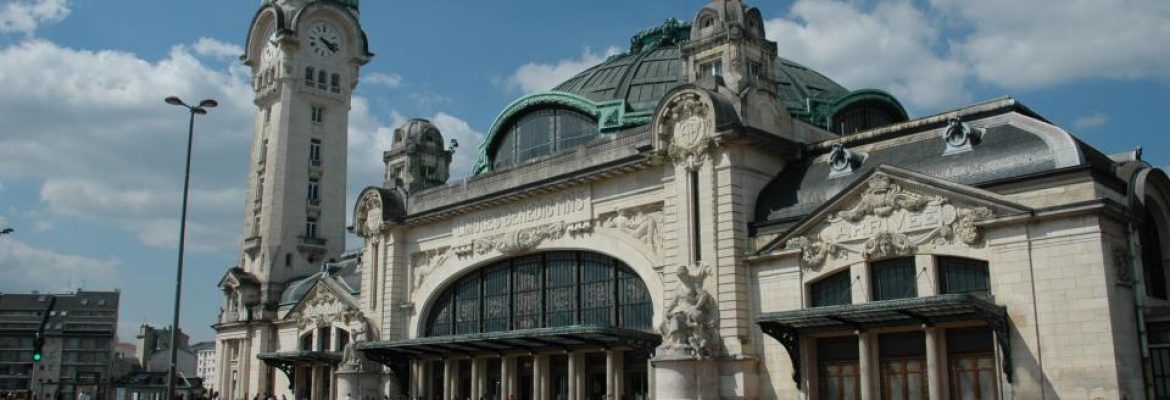 Gare de Limoges-Bénédictins, Limoges, Limousin, France