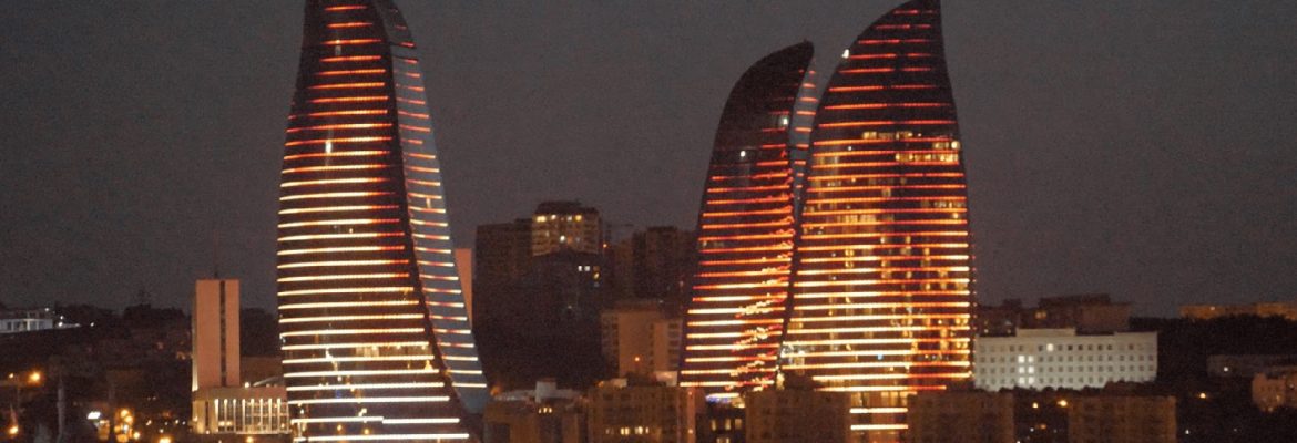Flame Towers, Baku, Azerbaijan