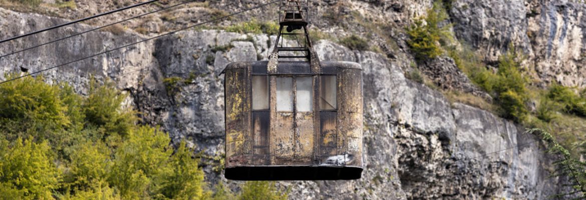 Central Cable Car Station, Chiatura, Georgia