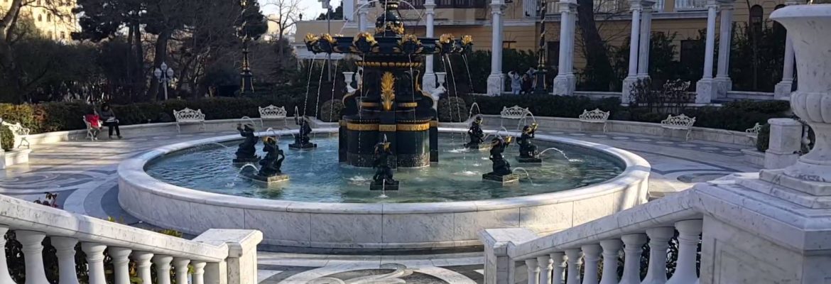 Philharmonic Fountain Park,  Baku, Azerbaijan