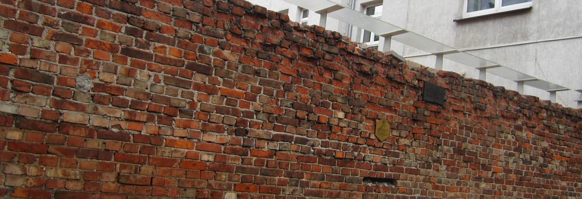 The Ghetto Wall and Jewish Heritage, Warsaw, Masovian Voivodeship, Poland