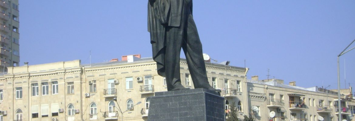 Nariman Narimanov Monument, Baku, Azerbaijan