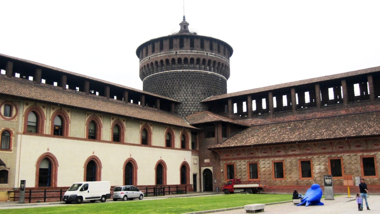 Sforzesco Castle, Milano, Italy Heroes Of Adventure