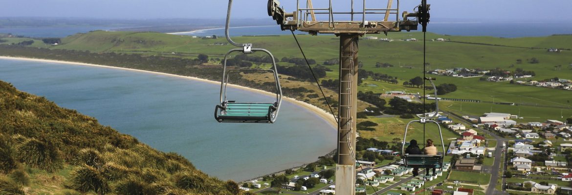 The Nut Chair Lift, Stanley, Tasmania, Australia
