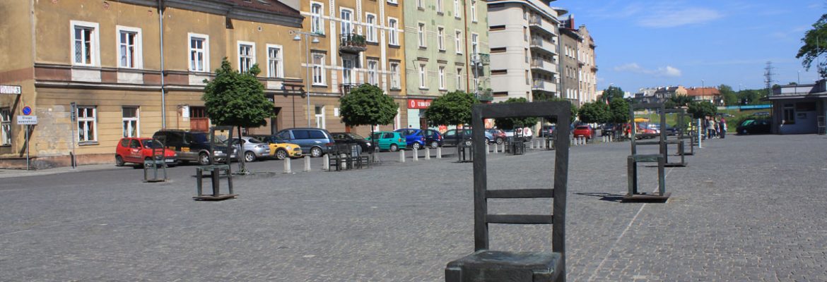 Ghetto Heroes Square, Krakow, Malopolskie Voivodeship, Poland