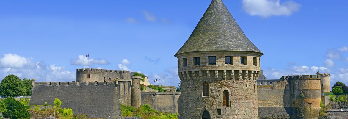 Castle Marina, Brest, Brittany, France