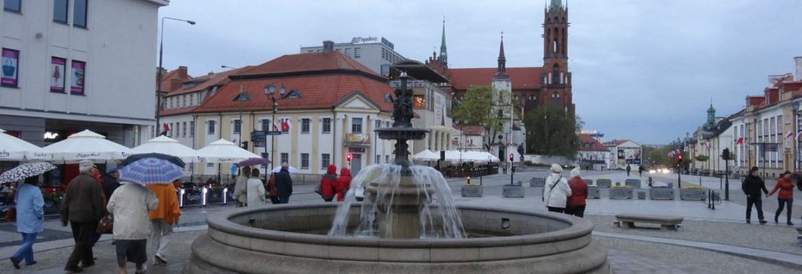 Kosciuszko Market Square, Bialystok, Podlaskie Voivodeship, Poland 