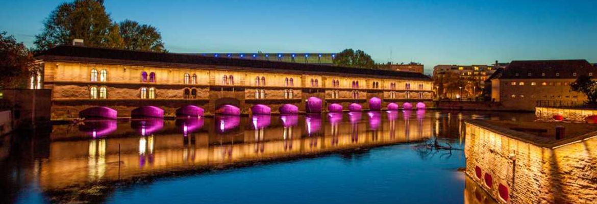 Vauban Dam, Strasbourg, Alsace, France