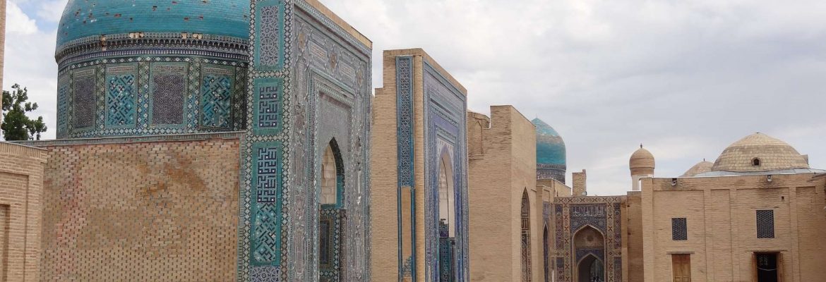 Mausoleum of Kusam Ibn Abbas, Samarkand, Uzbekistan