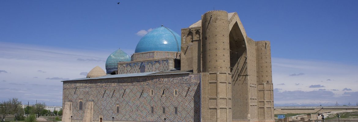 Mausoleum of Khwaja Ahmad, Samarkand, Uzbekistan