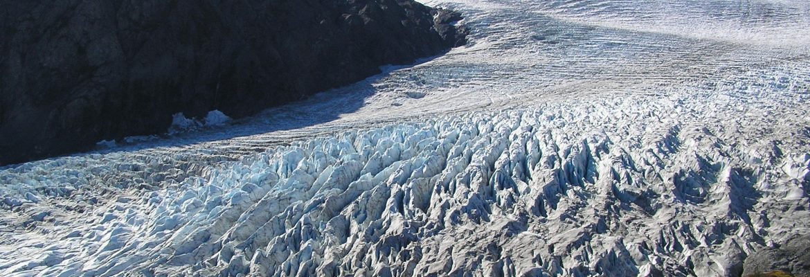 Exit Glacier, Kenai Fjords National Park, Alaska, USA
