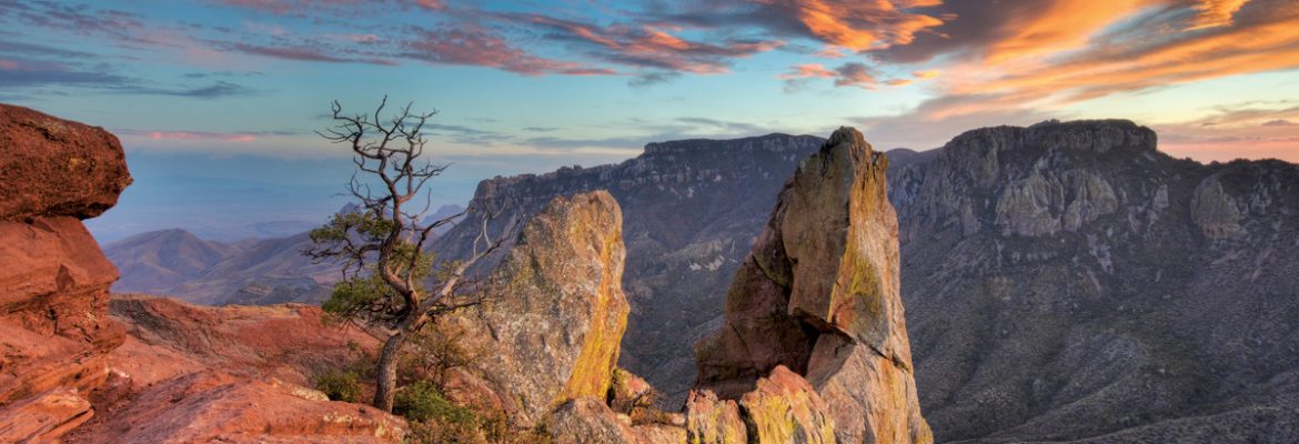 Lost Mine Trail, Big Bend National Park, Texas, USA